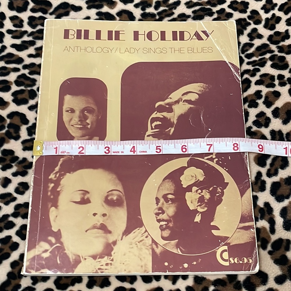 BILLIE HOLIDAY Anthology Lady Sings The Blues Vintage Song Book 1976 Jazz Music - Picture 4 of 17